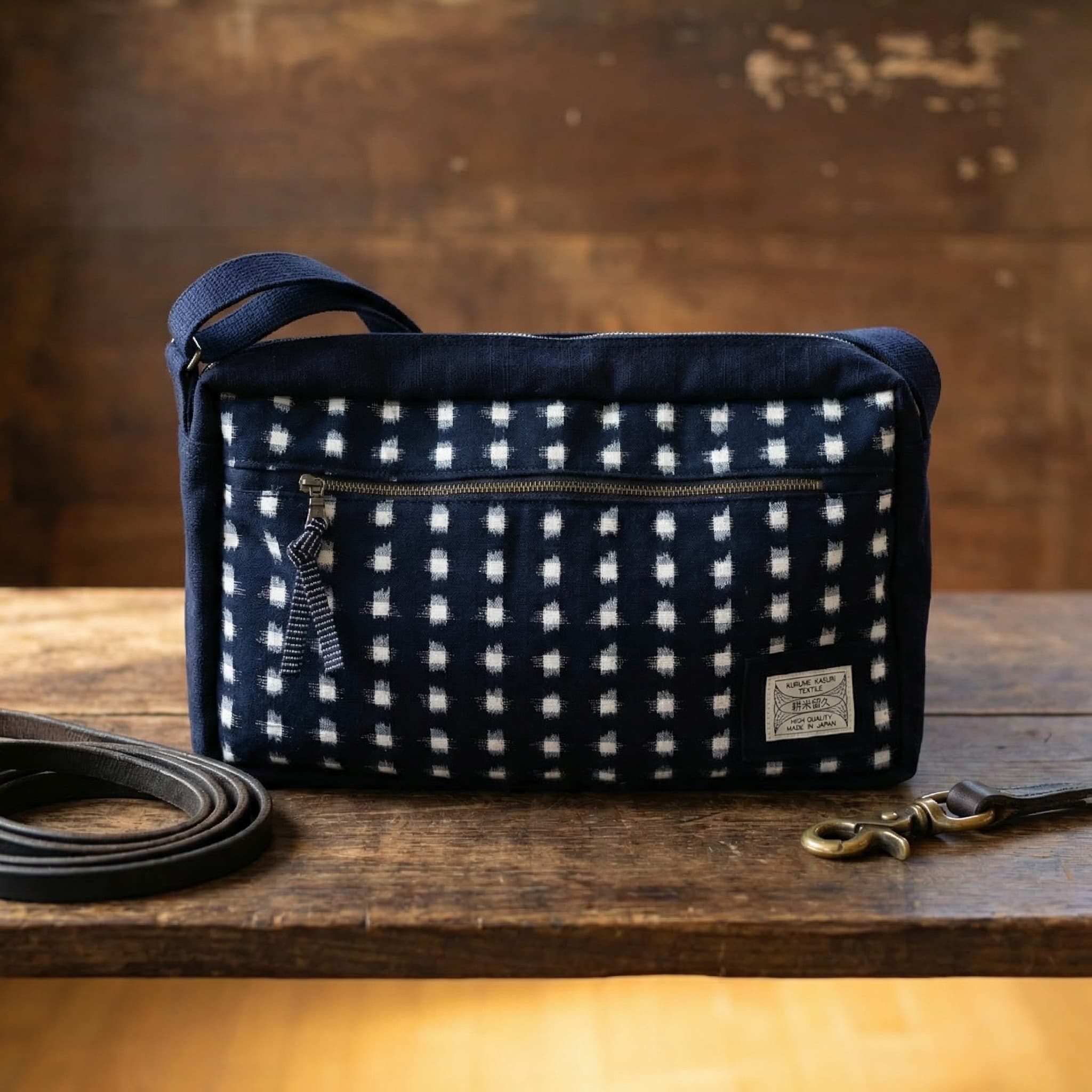 久留米絣 ショルダーバッグ